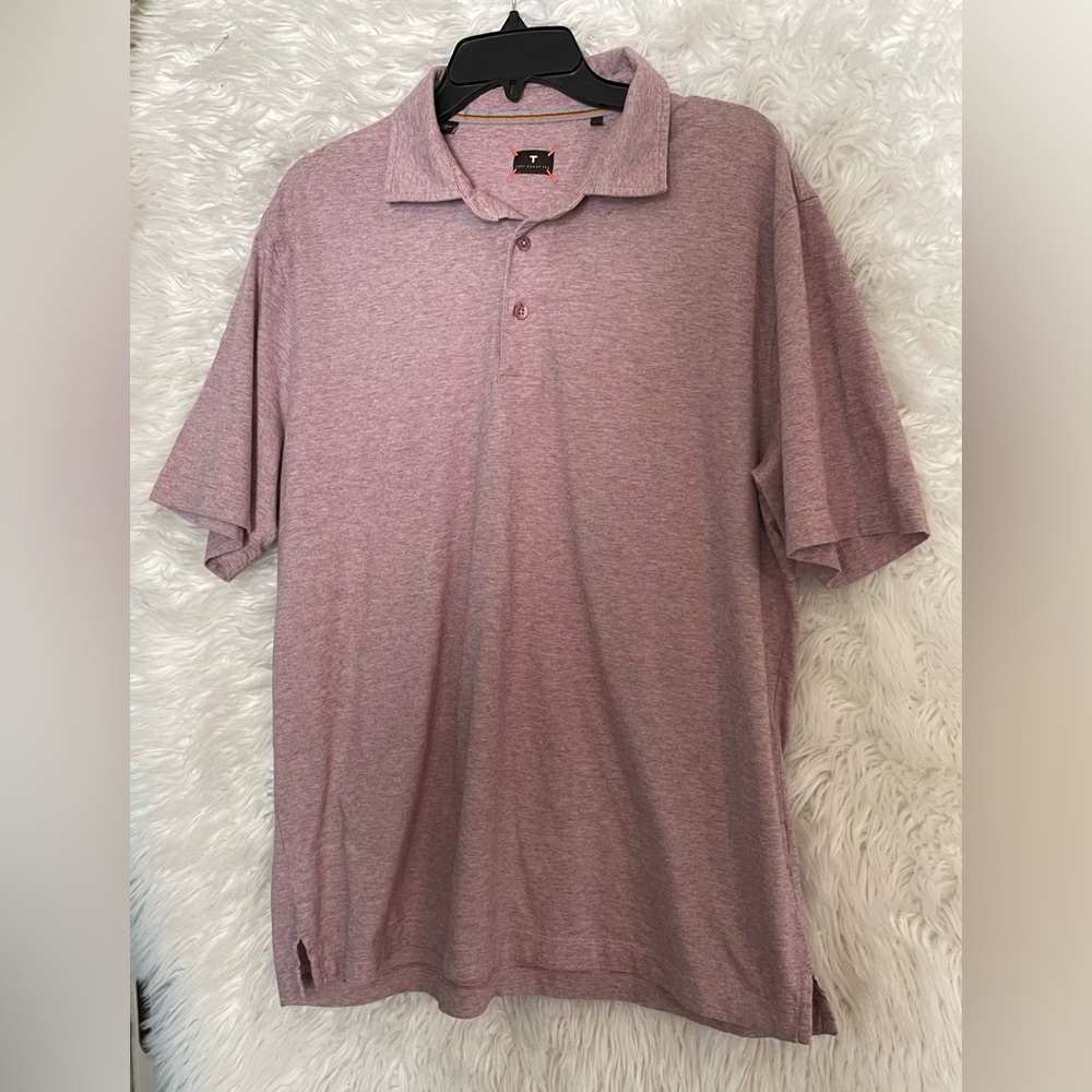 Left Coast Tee Men’s Short Sleeve Polo Shirt. Size XL